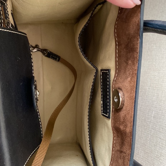 Dooney & Bourke Navy Handbag - Picture 6 of 10